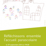 « Réfléchissons ensemble le parascolaire » (AvenirSocial, lundi 29 sept)